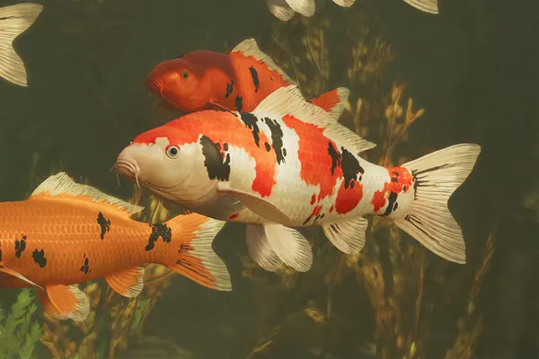 Koi in Frontier’s official Planet Zoo 2 Zoopedia image